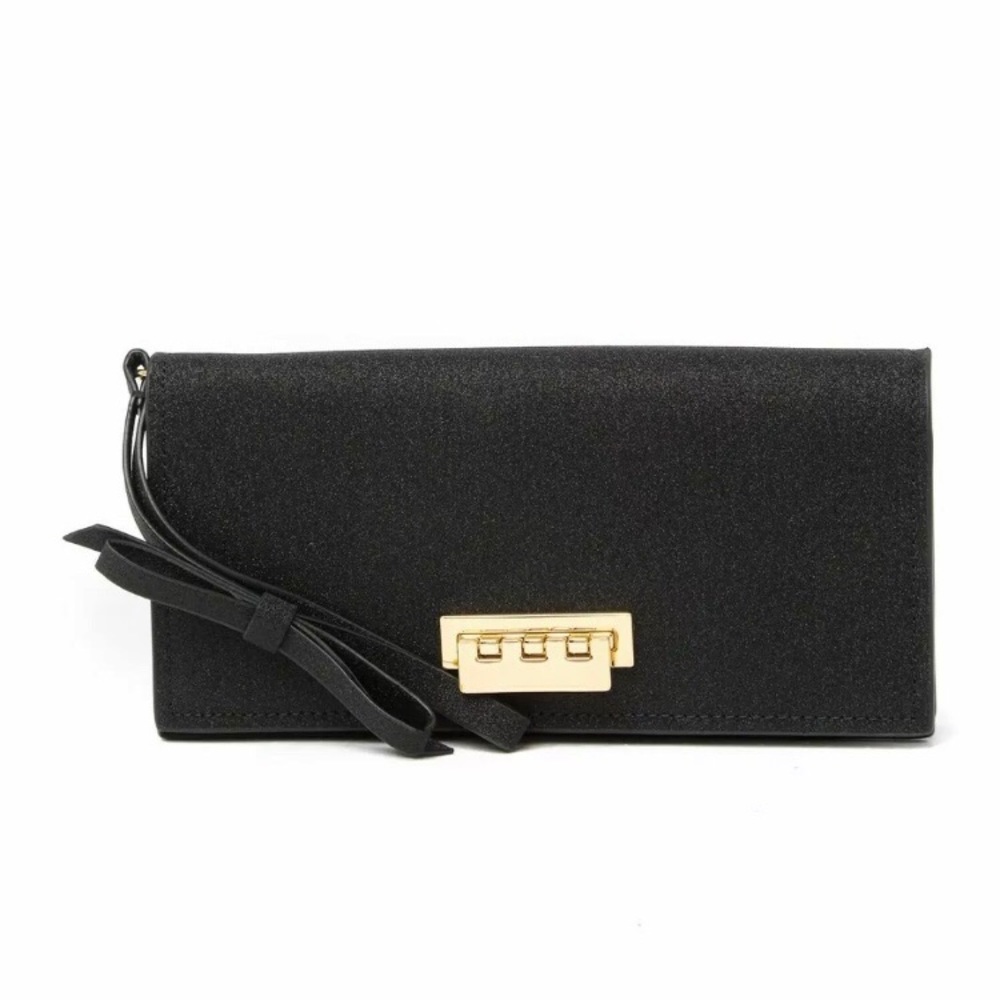 Zac Posen BNWT Glitter Earthette Wallet Wristlet Clutch GORGEOUS GIFT